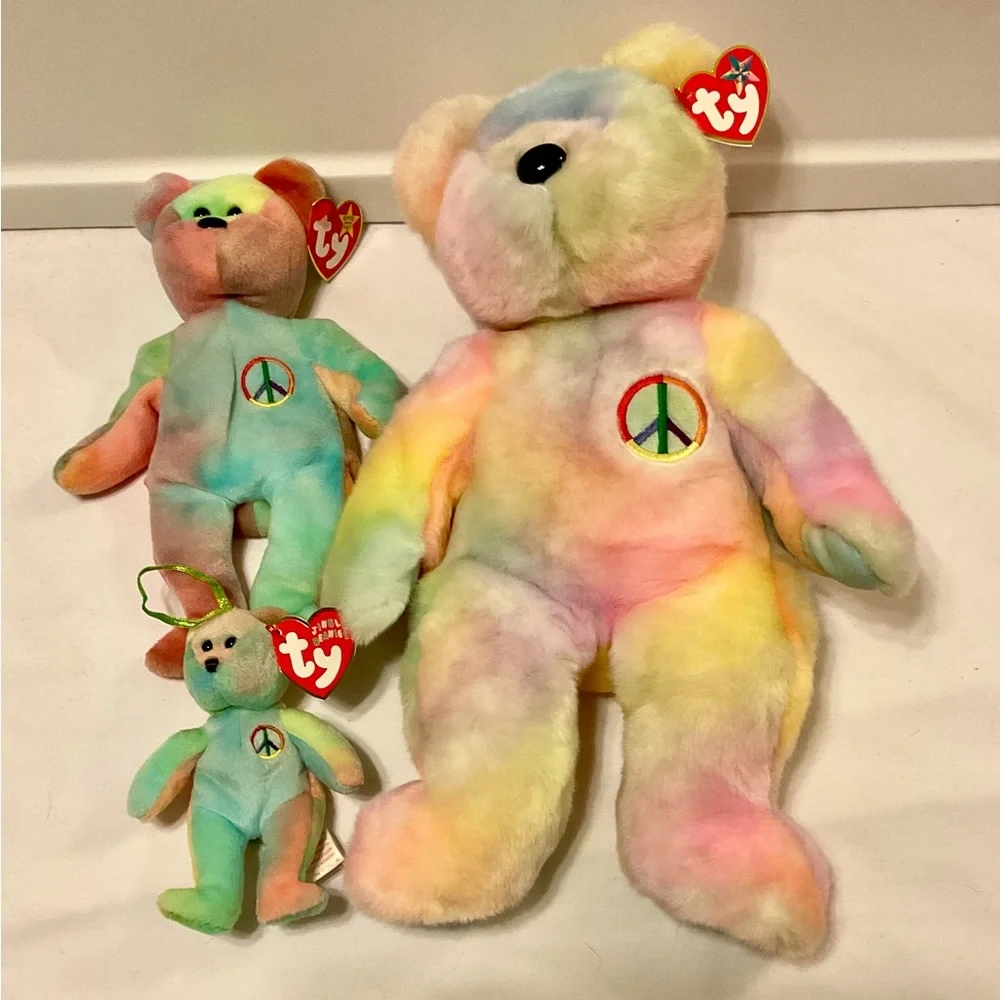 Ty Peace buddy, beanie & jingle set